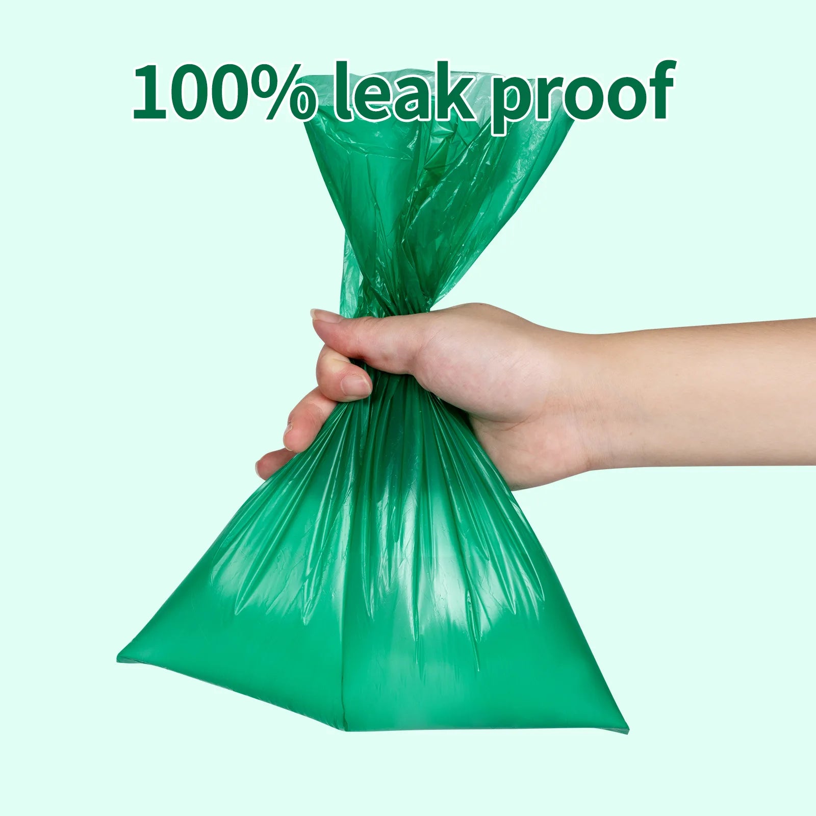 2024 New Manufacturer Custom Pet Waste Disposal Bag Biodegradable Leak Proof Extra Thick Lavender Scented Dog Poop Bags 270